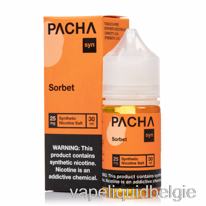 Vape Smaken Sorbet - Pachamamazouten - 30ml 25mg